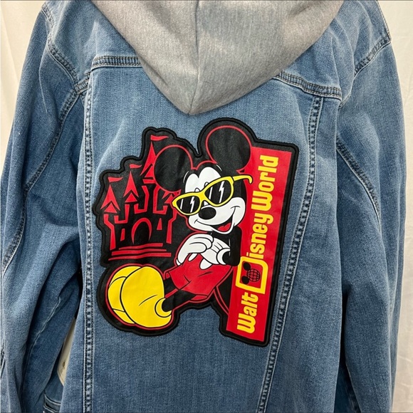 NWT DINEY LE JEAN JACKET WITH HOODIE - Picture 9 of 12